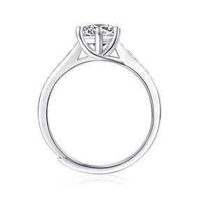 Adjustable Moissanite perfect Rings R11550-6.5（BUY 1 GET 1 Present ）