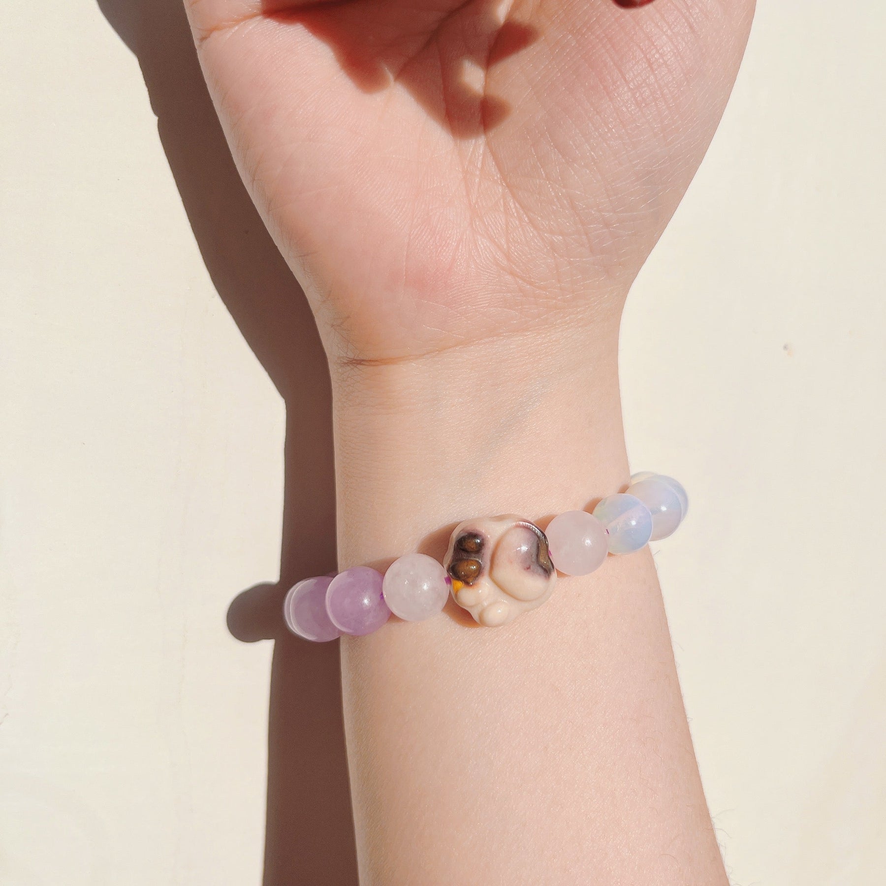 Dreamy Cat Paw Crystal Bracelet