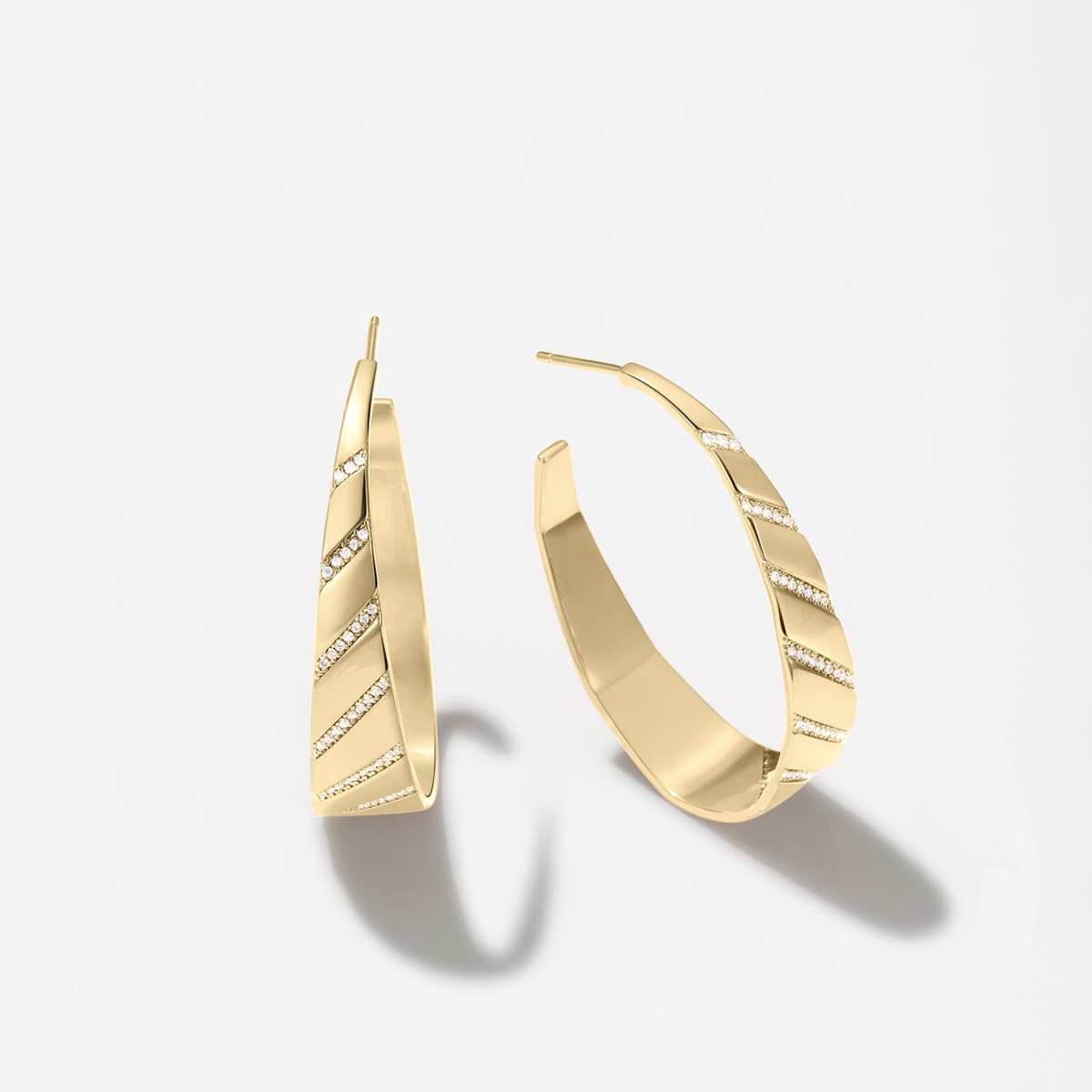 Striped Horn Hoops